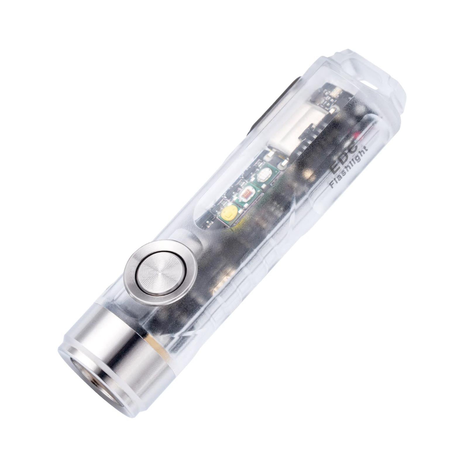 an image of a small keychain flashlight